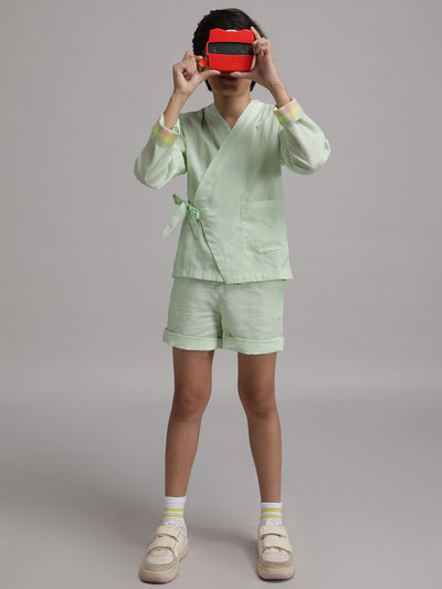 Shinjuku Retro - Pastel Green (Solid) NoaClothing