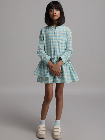 Skip Along - Blue Sky Gingham NoaClothing