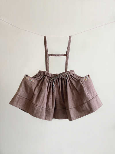 Galway Girl Pinafore Skirt Brownie NoaClothing