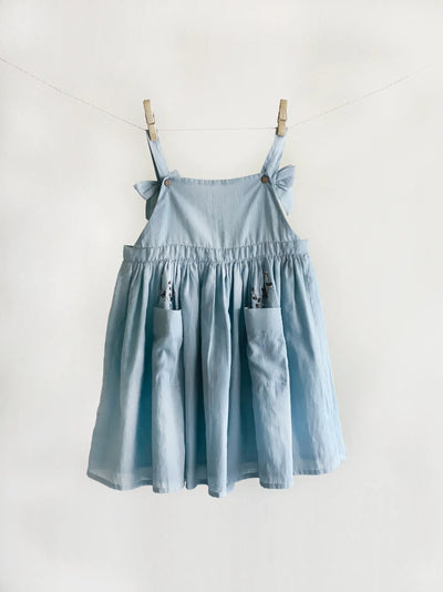 Stomp It Out Dress - Blue Mist NoaClothing